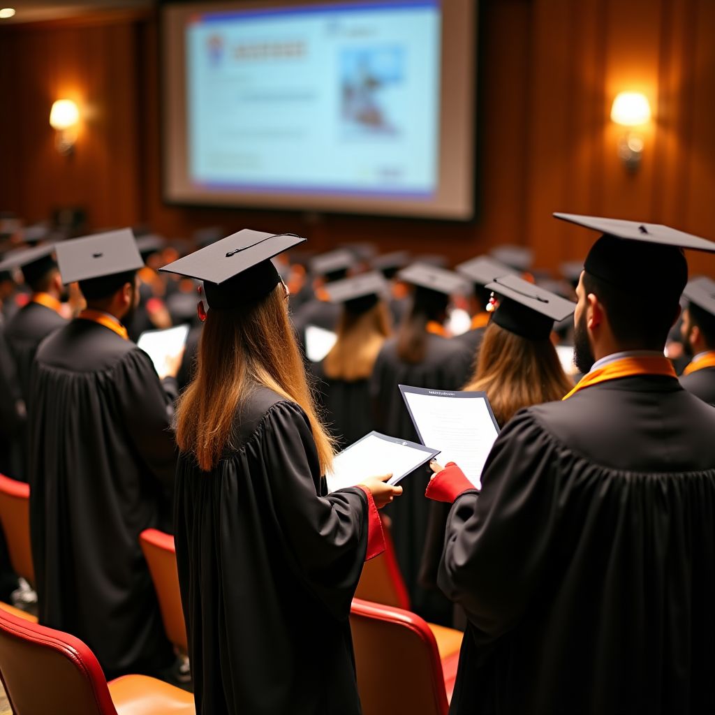 Graduación de participantes